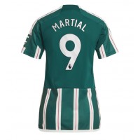 Camisa de time de futebol Manchester United Anthony Martial #9 Replicas 2º Equipamento Feminina 2023-24 Manga Curta